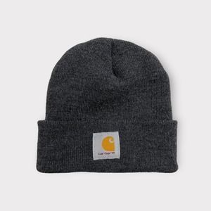 Carhartt Acrylic Watch Knit Cuffed Beanie, Deadstock Coal Heather Grey